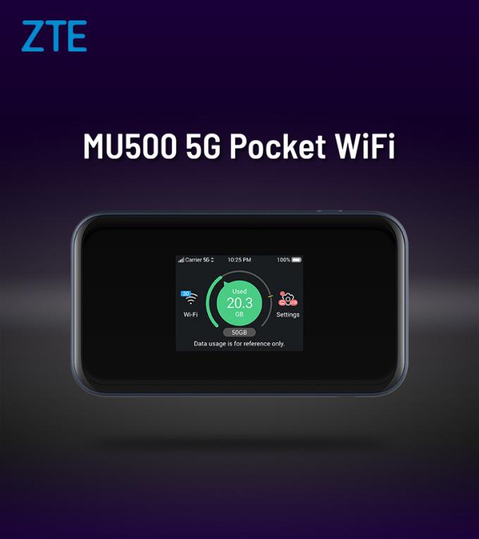 ZTE MU500 gốc ZTE 5G Wi-Fi Pro Router 5G mm & sub 6GHz 4G CAT20 WiFi 6 + cổng LAN 0