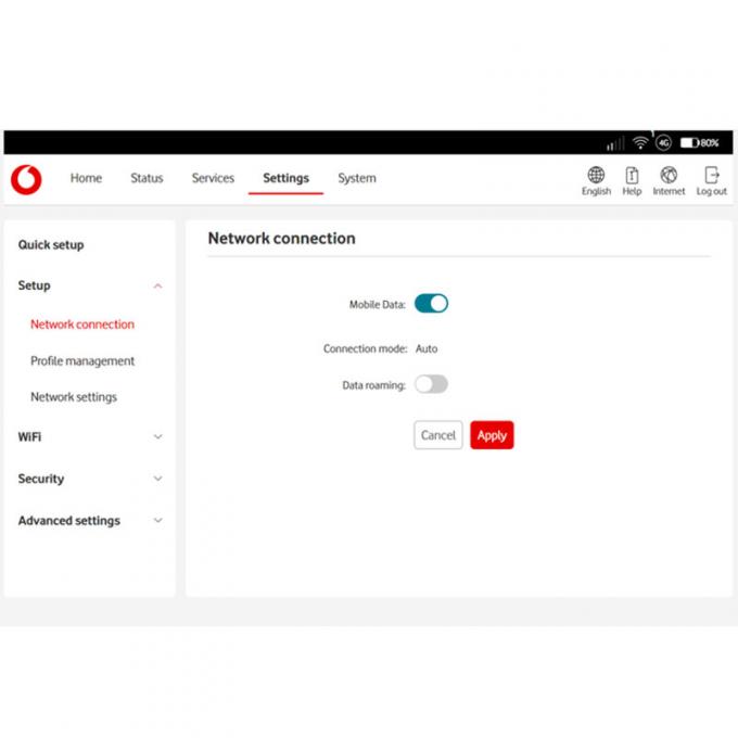 Router túi Vodafone R228T gốc 150Mbps 4G LTE Wi-Fi không dây Mô-dem di động Mini Outdoor Hotspot Với khe cắm thẻ SIM 4