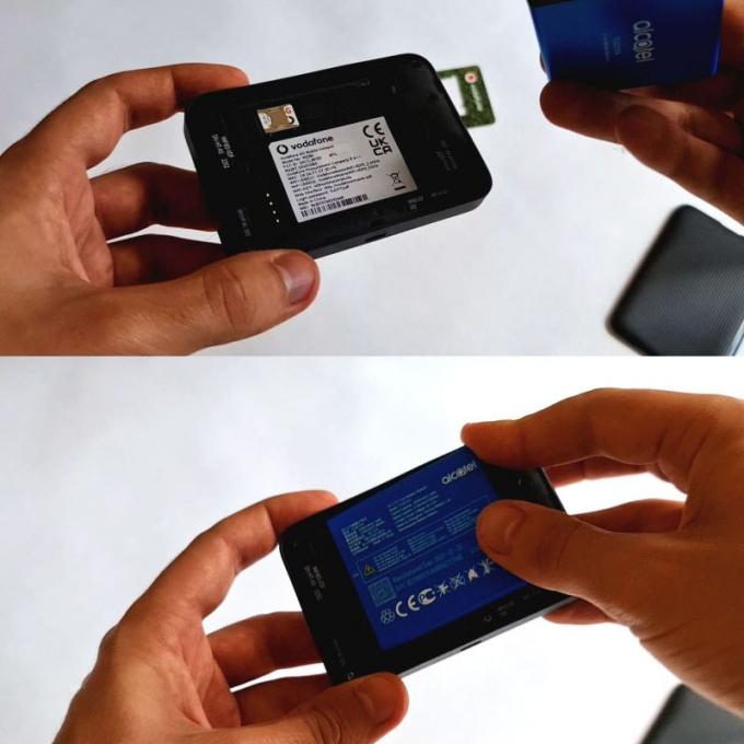 Router túi Vodafone R228T gốc 150Mbps 4G LTE Wi-Fi không dây Mô-dem di động Mini Outdoor Hotspot Với khe cắm thẻ SIM 6