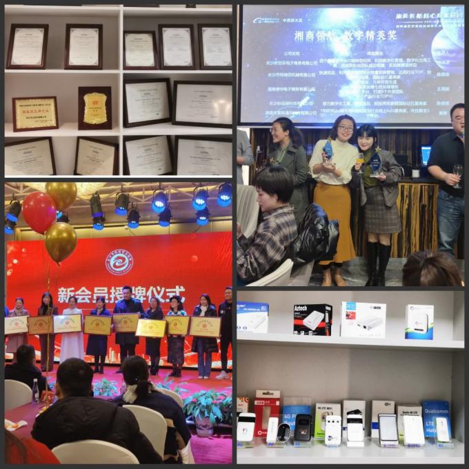 Không khóa 5G CPE T1A Router gia đình không dây WiFi 6 4.1Gbps X55 Chipset 2 * Cổng Ethernet Gigabit 10