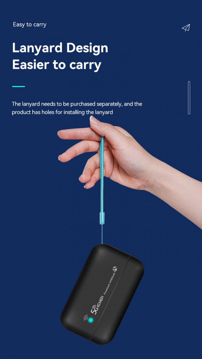 4G Wifi Routers G41 B2 B4 B7 B28 Portable Pocket Wifi With Sim Card 150mbps Wireless Mifis with Power Bank 6