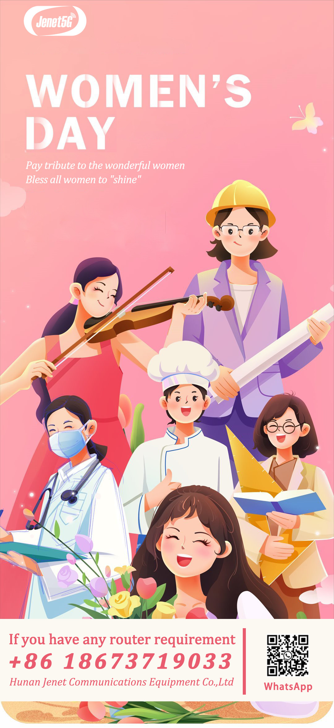 Blog công ty mới nhất về Ngày quốc tế phụ nữ~