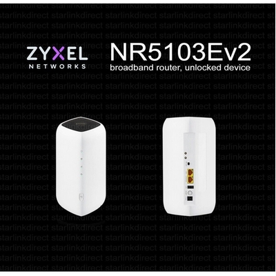 Zyxel NR5103EV2 5G NR Router trong nhà với tốc độ truyền DL 4,7 Gbps