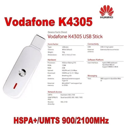 Mua Máy di động không dây Huawei K4305 USB 21,6 Mbps HSPA Điện thoại di động băng thông rộng Modem Dongle 3G online manufacture
