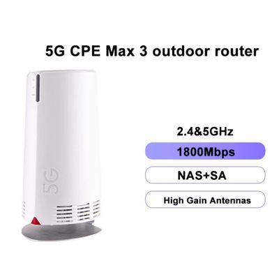 Mua 5G CPE Max 3 Outdoor Outdoor Mesh Wireless Unlocked LTE 5G CPE Hotspot Router Wifi 6 Routers online manufacture