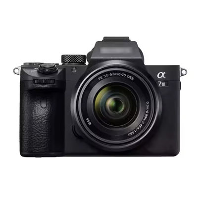 Máy ảnh không gương lật Full-Frame SONY A7 III Chuyên nghiệp Chụp ảnh lai với Ổn định 5 Trục